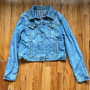 American Eagle Denim Jacket Size: Large